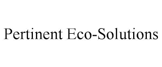 PERTINENT ECO-SOLUTIONS