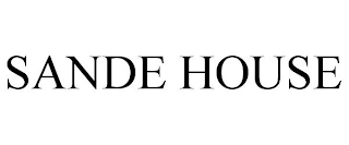 SANDE HOUSE