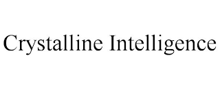 CRYSTALLINE INTELLIGENCE