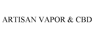 ARTISAN VAPOR & CBD