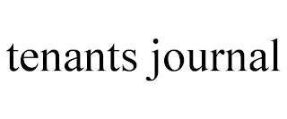 TENANTS JOURNAL