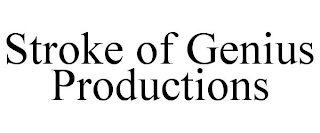 STROKE OF GENIUS PRODUCTIONS