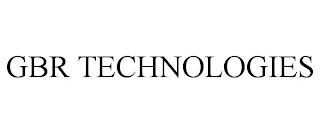 GBR TECHNOLOGIES