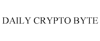 DAILY CRYPTO BYTE