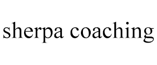 SHERPA COACHING