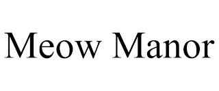 MEOW MANOR