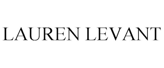 LAUREN LEVANT