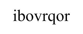 IBOVRQOR