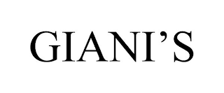 GIANI'S