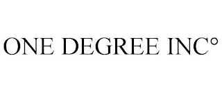 ONE DEGREE INC°