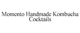 MOMENTO HANDMADE KOMBUCHA COCKTAILS