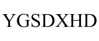 YGSDXHD