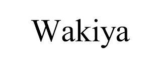 WAKIYA