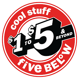 COOL STUFF $1 TO $5 & BEYOND FIVE BELOW