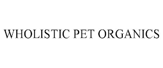 WHOLISTIC PET ORGANICS