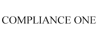 COMPLIANCE ONE