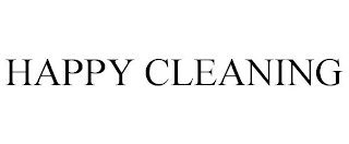 HAPPY CLEANING