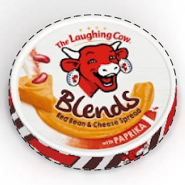 THE LAUGHING COW BLENDS RED BEAN & CHEESE SPREAD WITH PAPRIKA