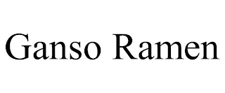 GANSO RAMEN