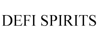 DEFI SPIRITS