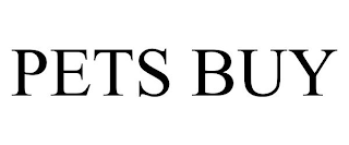 PETS BUY