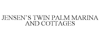 JENSEN'S TWIN PALM MARINA AND COTTAGES