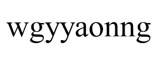 WGYYAONNG