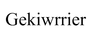 GEKIWRRIER