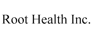 ROOT HEALTH INC.