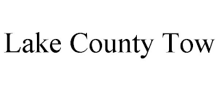 LAKE COUNTY TOW