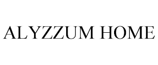 ALYZZUM HOME