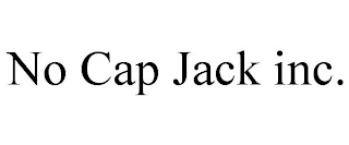 NO CAP JACK INC.