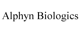 ALPHYN BIOLOGICS