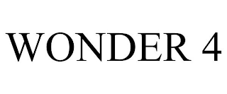 WONDER 4