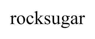 ROCKSUGAR