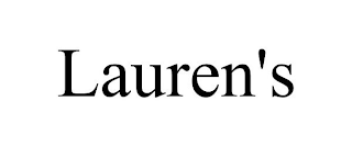 LAUREN'S