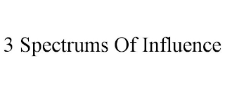 3 SPECTRUMS OF INFLUENCE