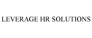 LEVERAGE HR SOLUTIONS