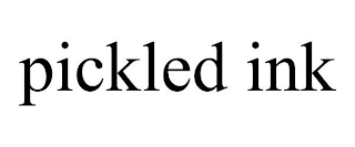 PICKLED INK