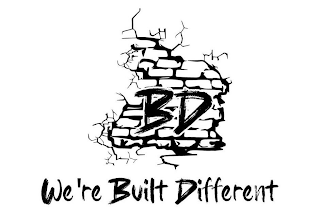 BD WE'RE BUILT DIFFERENT