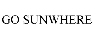 GO SUNWHERE