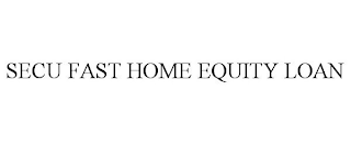 SECU FAST HOME EQUITY LOAN