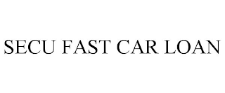 SECU FAST CAR LOAN