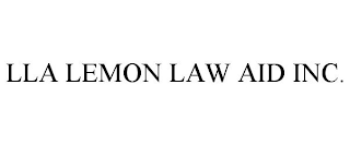 LLA LEMON LAW AID INC.