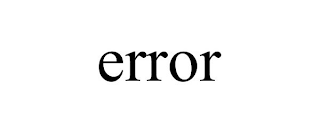 ERROR