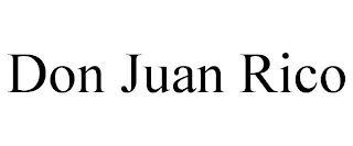 DON JUAN RICO