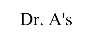 DR. A'S