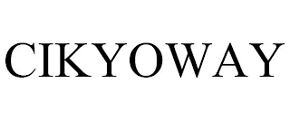 CIKYOWAY