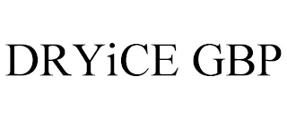 DRYICE GBP