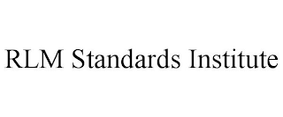 RLM STANDARDS INSTITUTE